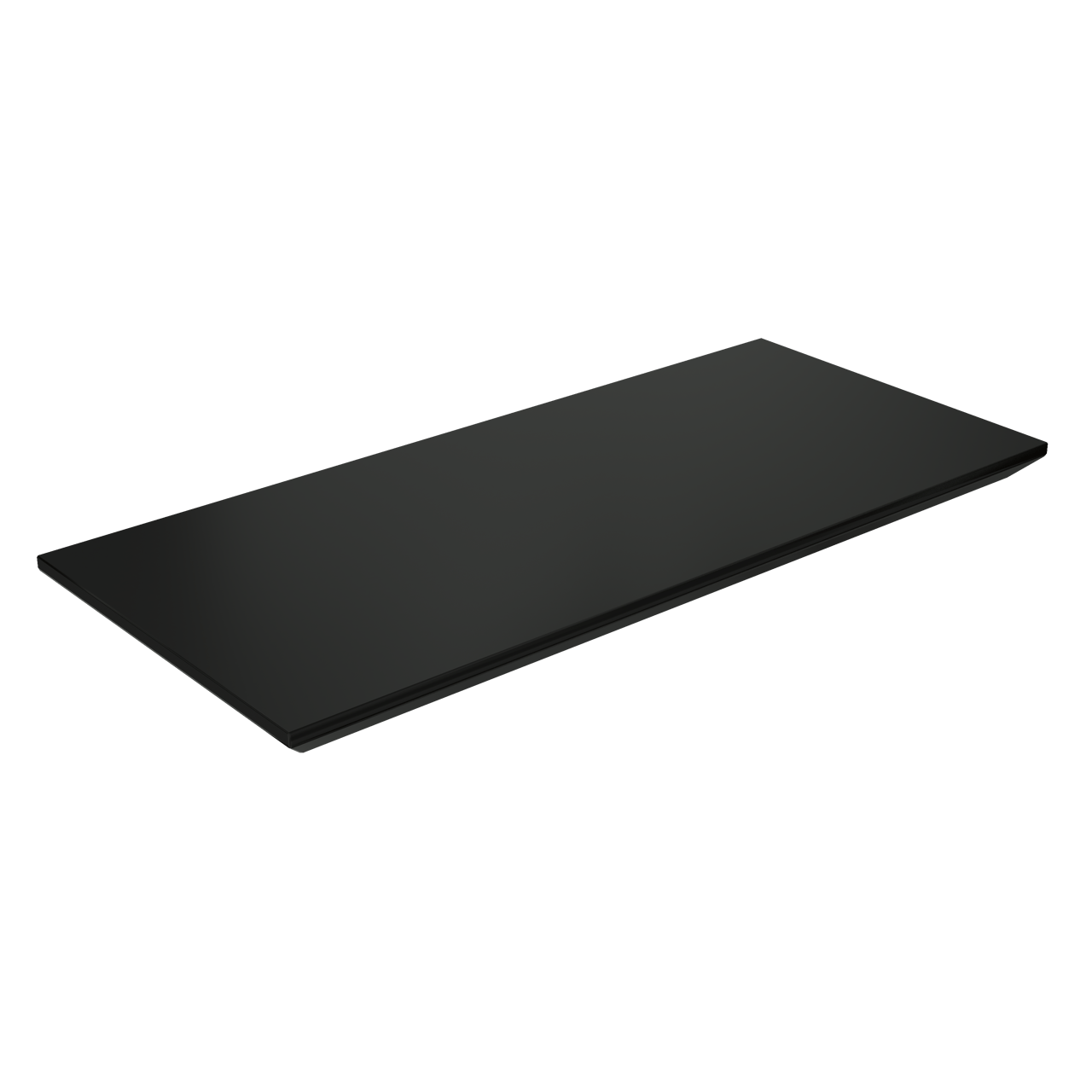 Storke Edge wandplank mat zwart 40x16cm