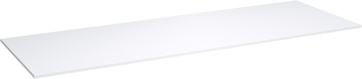 Storke Tavola Einzel- oder Doppelwaschtischplatte, Solid Surface matt, 150 x 52 cm