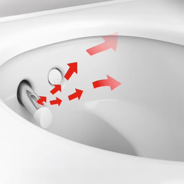 Geberit Aquaclean Mera WC Japonais blanc brillant sans bride