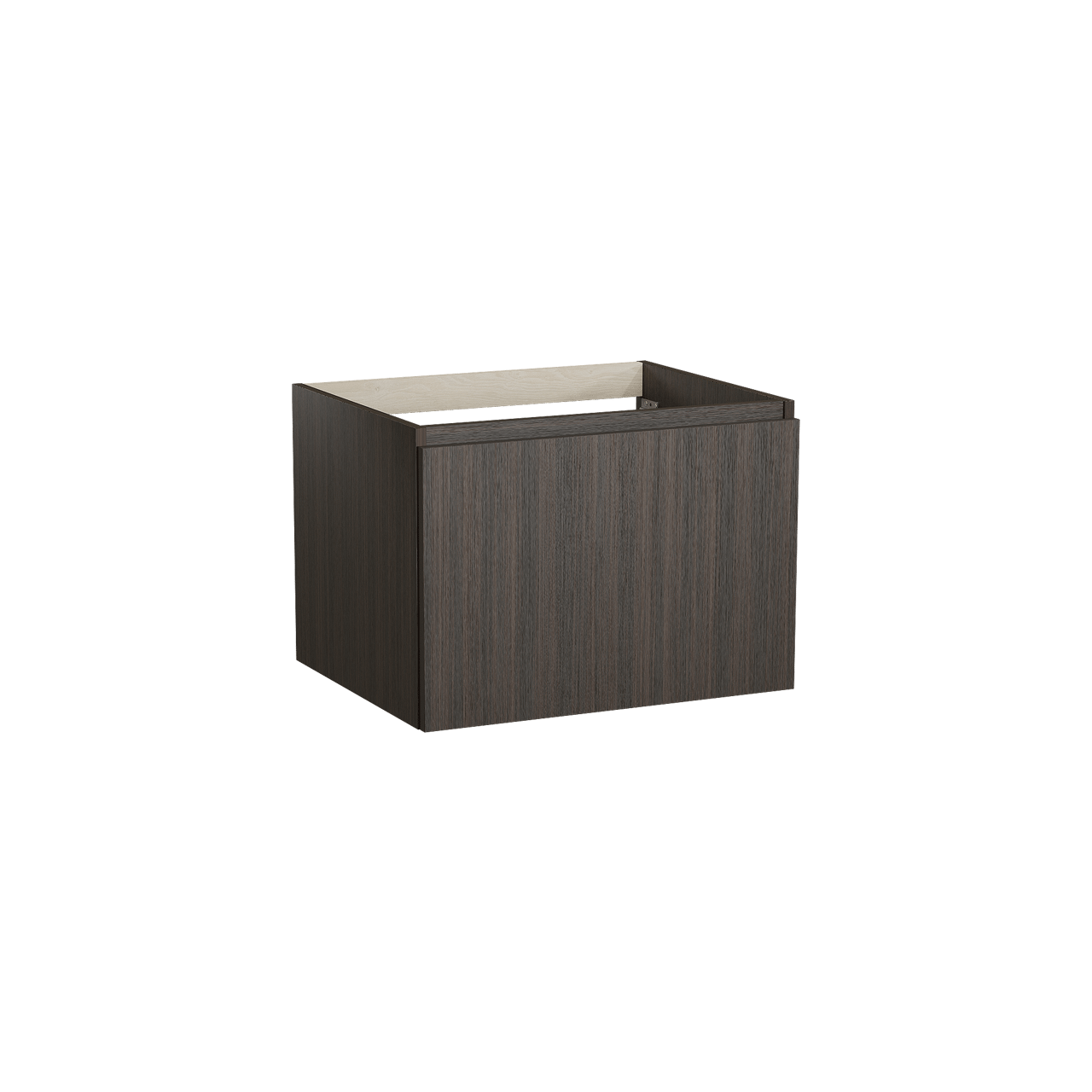 Balmani Sfera by Lucida meuble sous-lavabo suspendu 67,5 x 55 cm Eucalyptus 2 tiroirs
