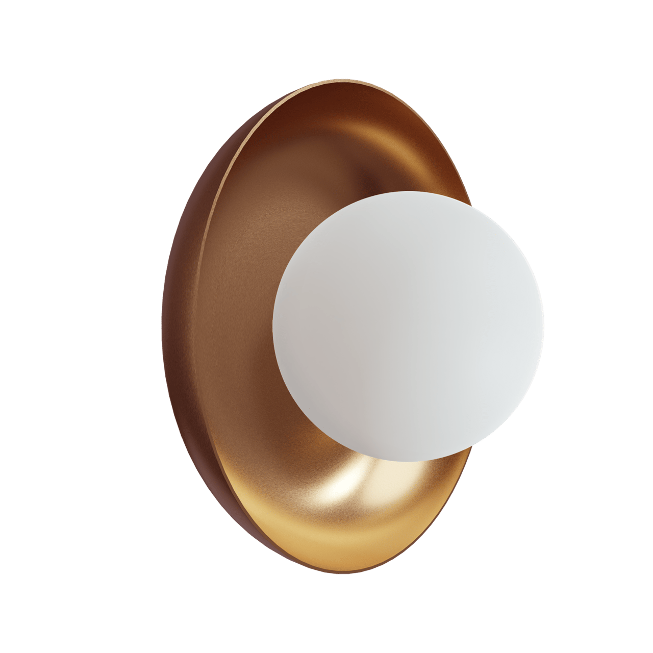 Balmani Pelota Bowl small LED Spiegelbeleuchtung: 16 cm, Rosegold
