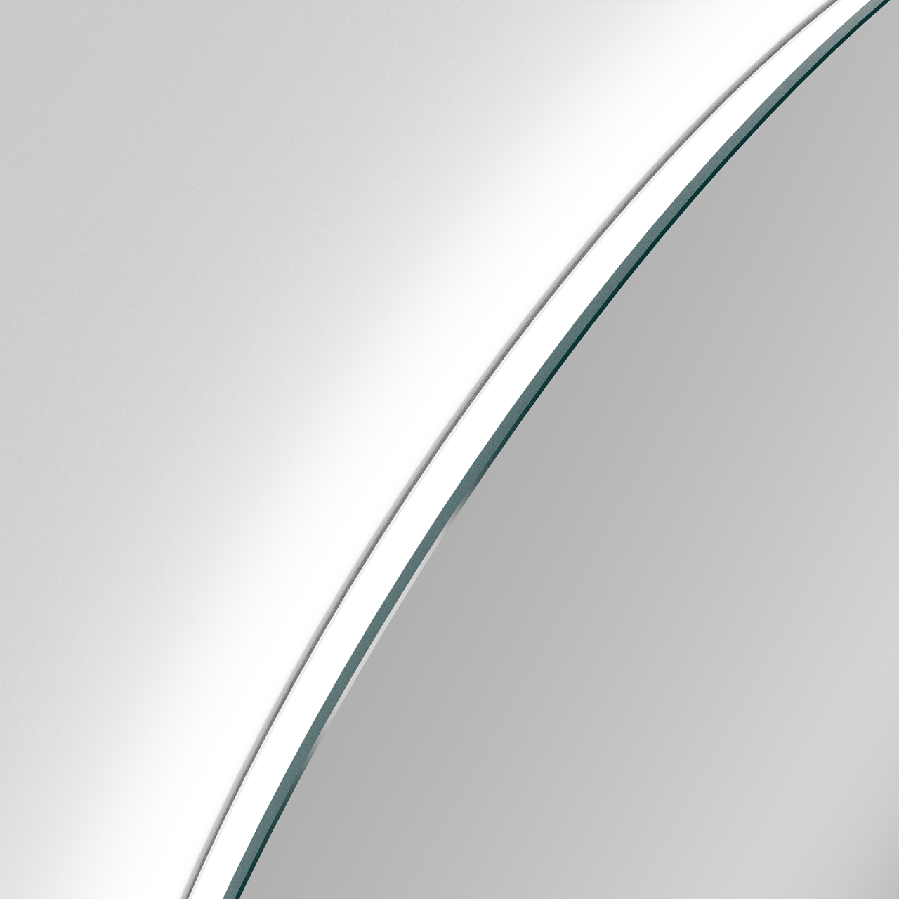 Balmani Giro Touch miroir rond lumineux et anti-buée Ø 80 cm