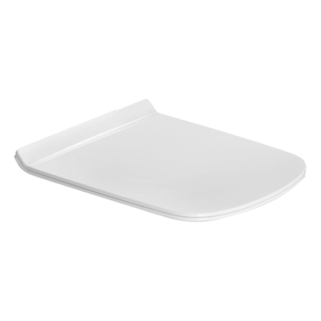 Duravit Durastyle WC Sitz: Weiß Glänzend, mit Absenkautomatik, für Durastyle WC