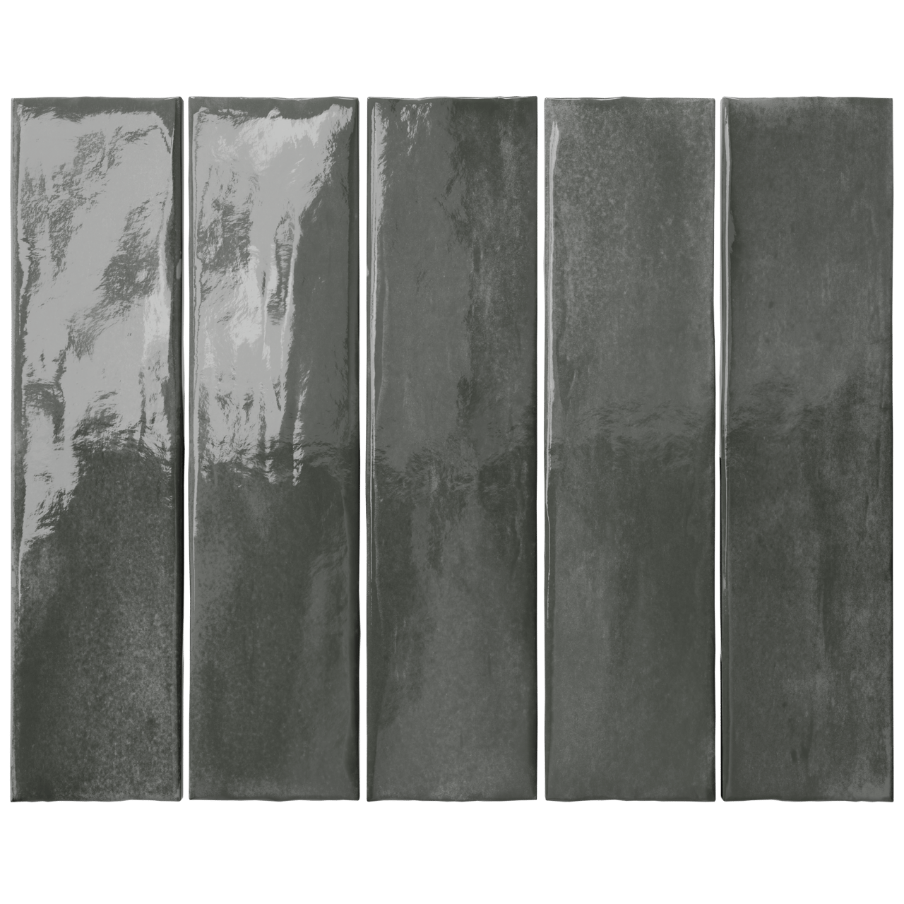 Carruzo Costa keramische wandtegels 34 stuks 6x24,6cm Grafito