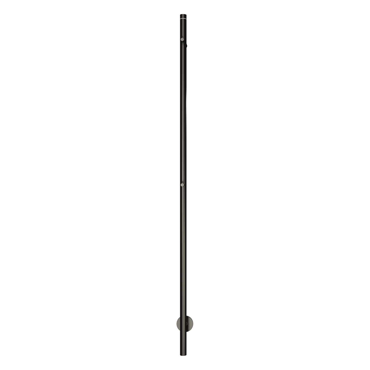 Blaufoss Mondo handdoekwarmer 3 x 170 cm brushed gunmetal 35W