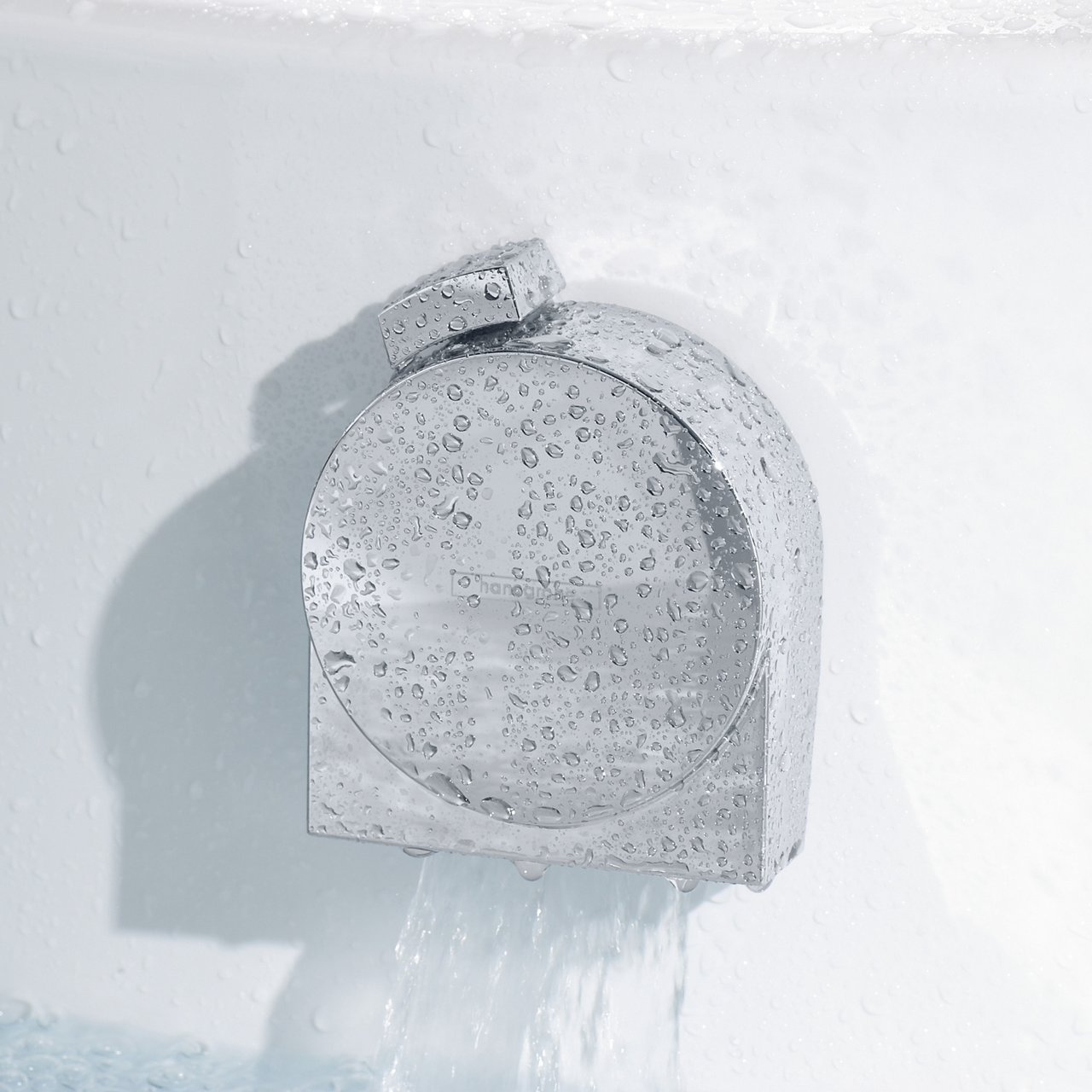 Hansgrohe Exafill S afwerkset badvulling, afvoer en overloop Glanzend chroom