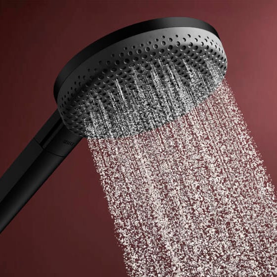 Hansgrohe Raindance Alive Select S 125 Handbrause 3 Strahlfunktionen Schwarz Matt