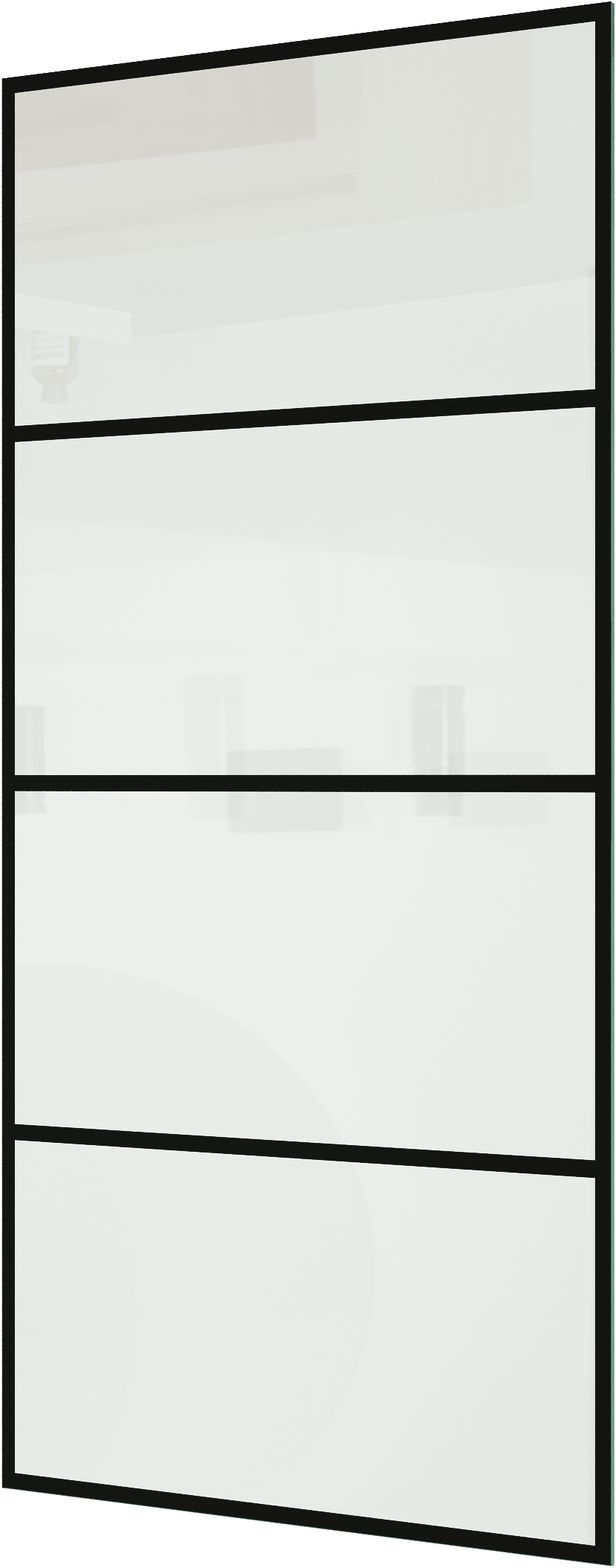 Balmani Modular paroi de douche Lined 96 x 200 cm, avec coating