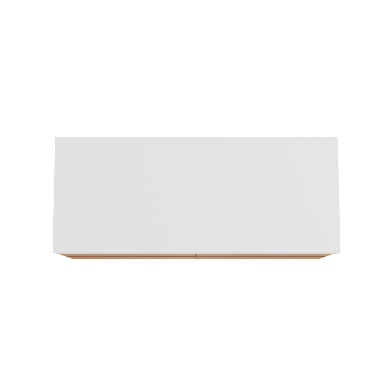 Balmani Mitra meuble salle de bains suspendu 135 x 55 cm teck avec Dominus tablette simple ou double en solid surface blanc mat