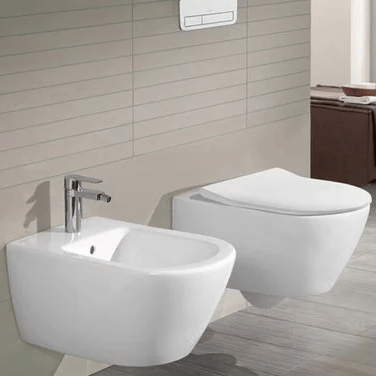 Villeroy & Boch Subway 2.0: Wand-Bidet, Weiß