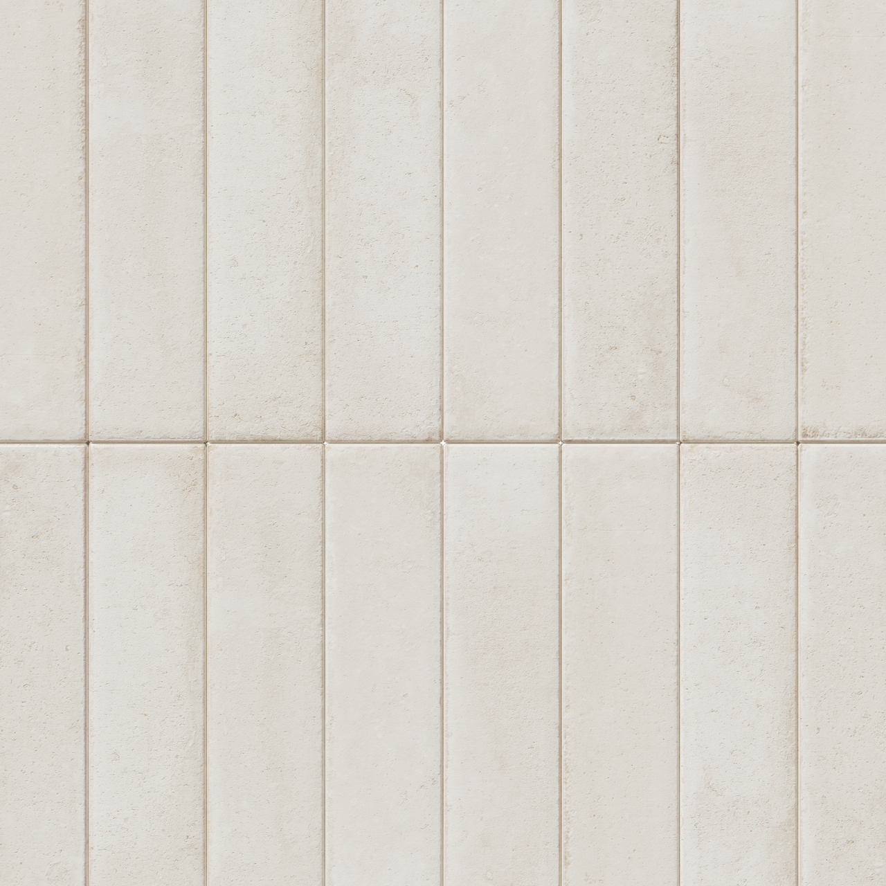 Carruzo Volcan keramische wandtegels 32 stuks 6x25cm Crema