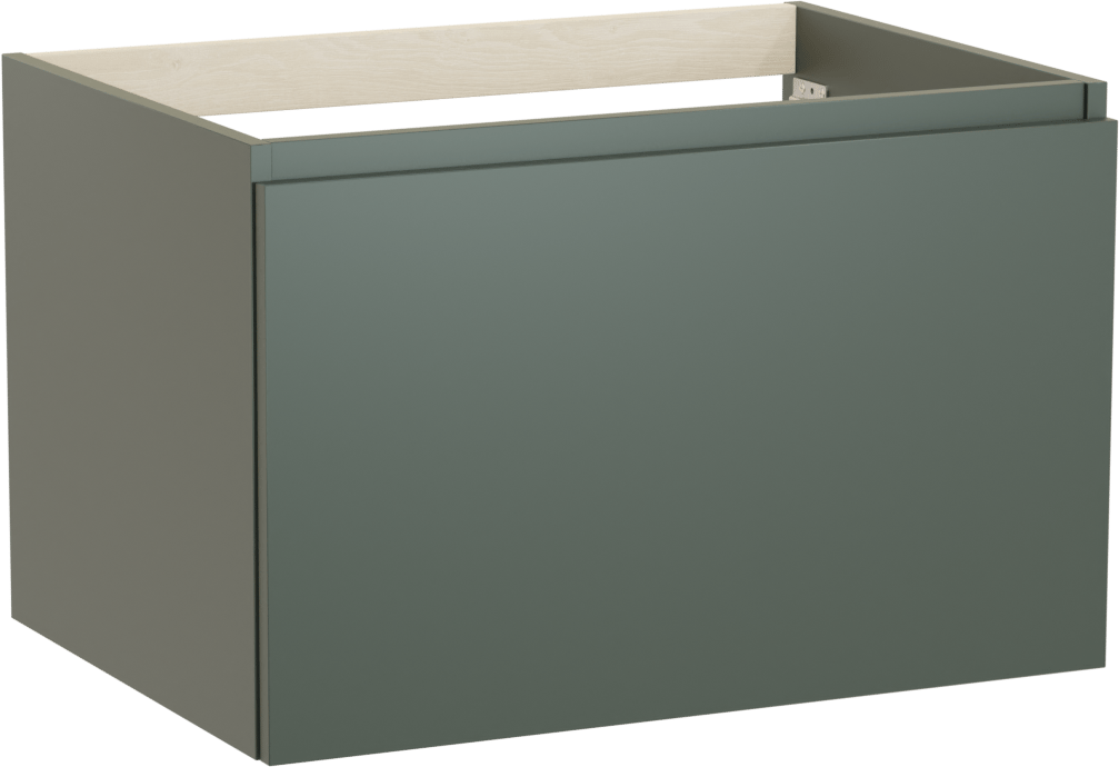Balmani Sfera by Lucida meuble sous-vasque suspendu 75 x 55 cm Forest 2 tiroirs