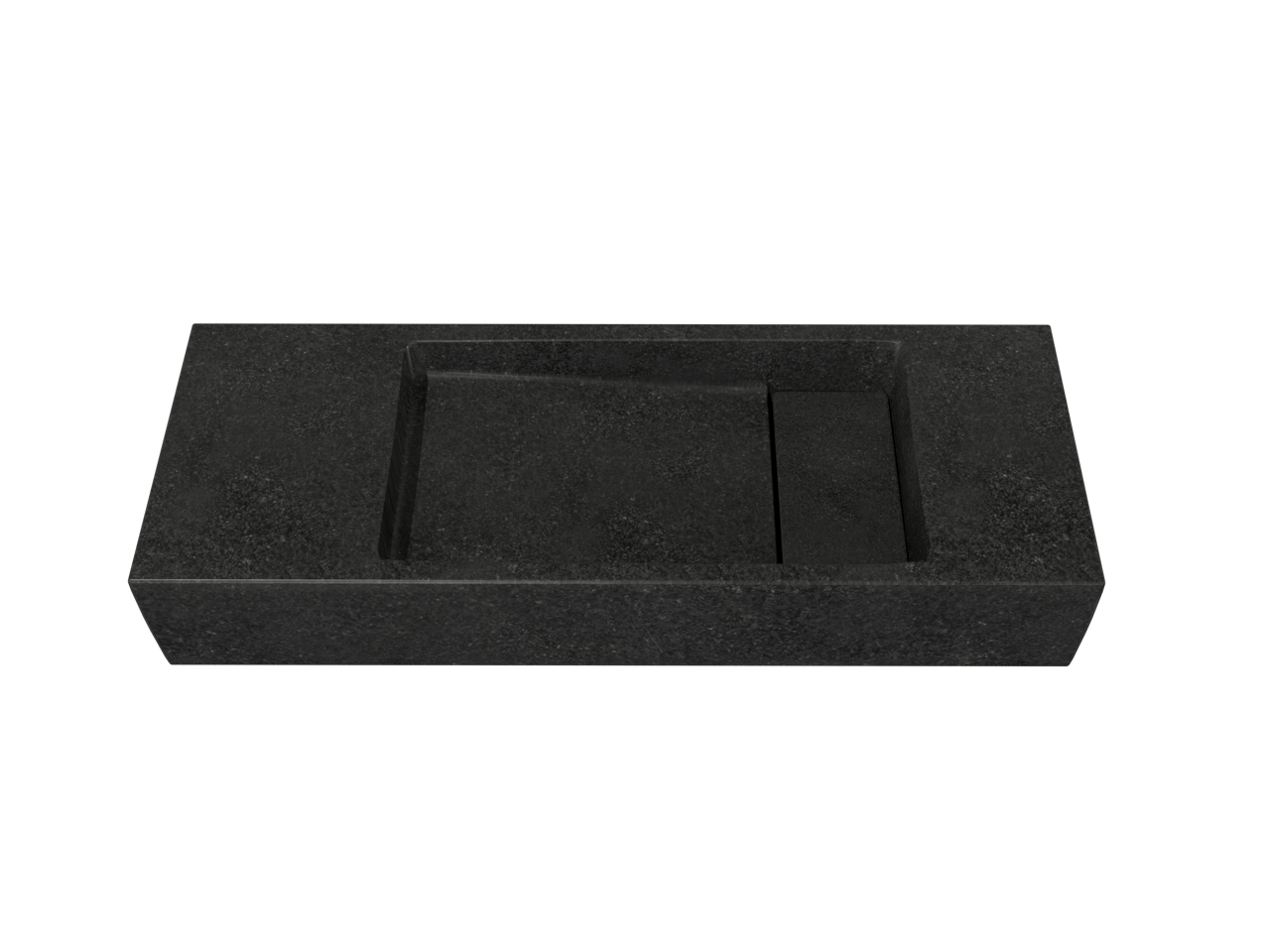 Balmani Mood handenwasser 55 x 20 cm Verzoete Graniet