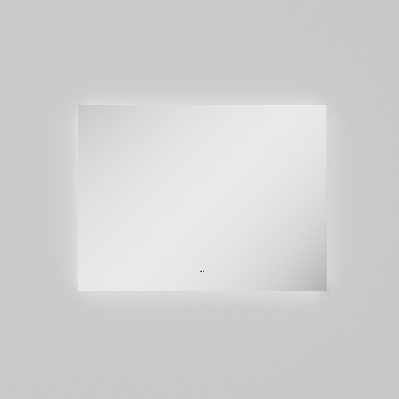 Luca Varess Luuno rechthoekige badkamerspiegel 100 x 75 cm met spiegelverlichting en anti-damp