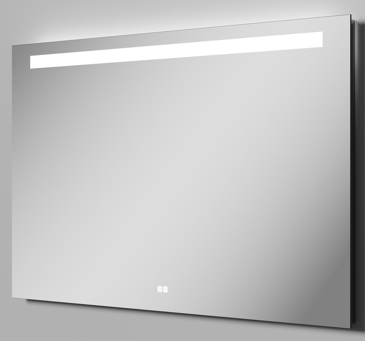 Luca Varess Solia miroir rectangulaire lumineux et chauffant 120 x 75 cm
