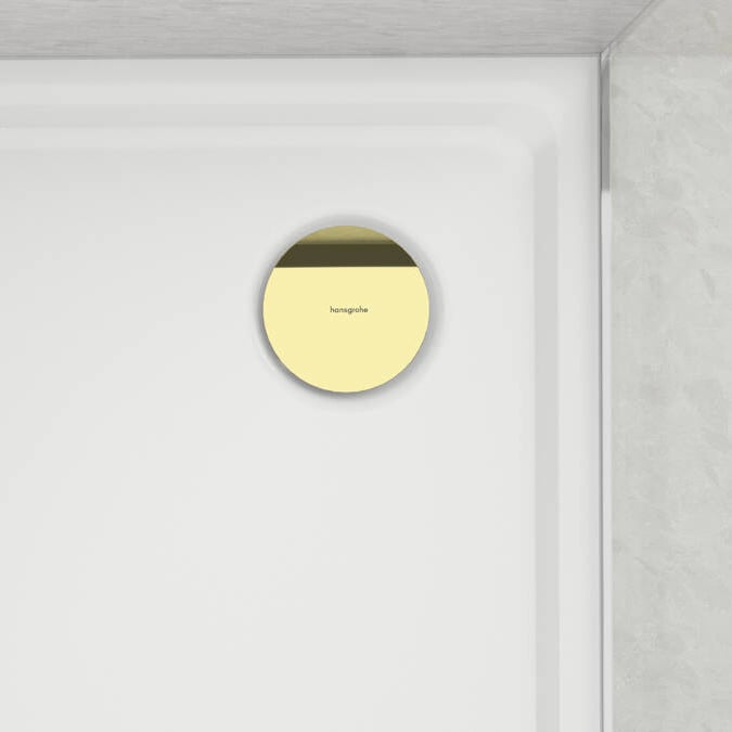 Hansgrohe Raindrain Staro afdekplaat doucheafvoer Polished Gold Optic
