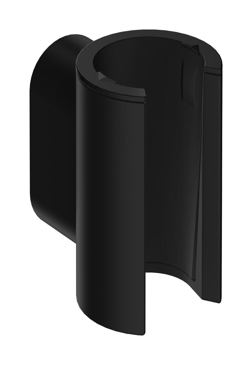 Hansgrohe Porter Fine support mural douchette Noir Mat