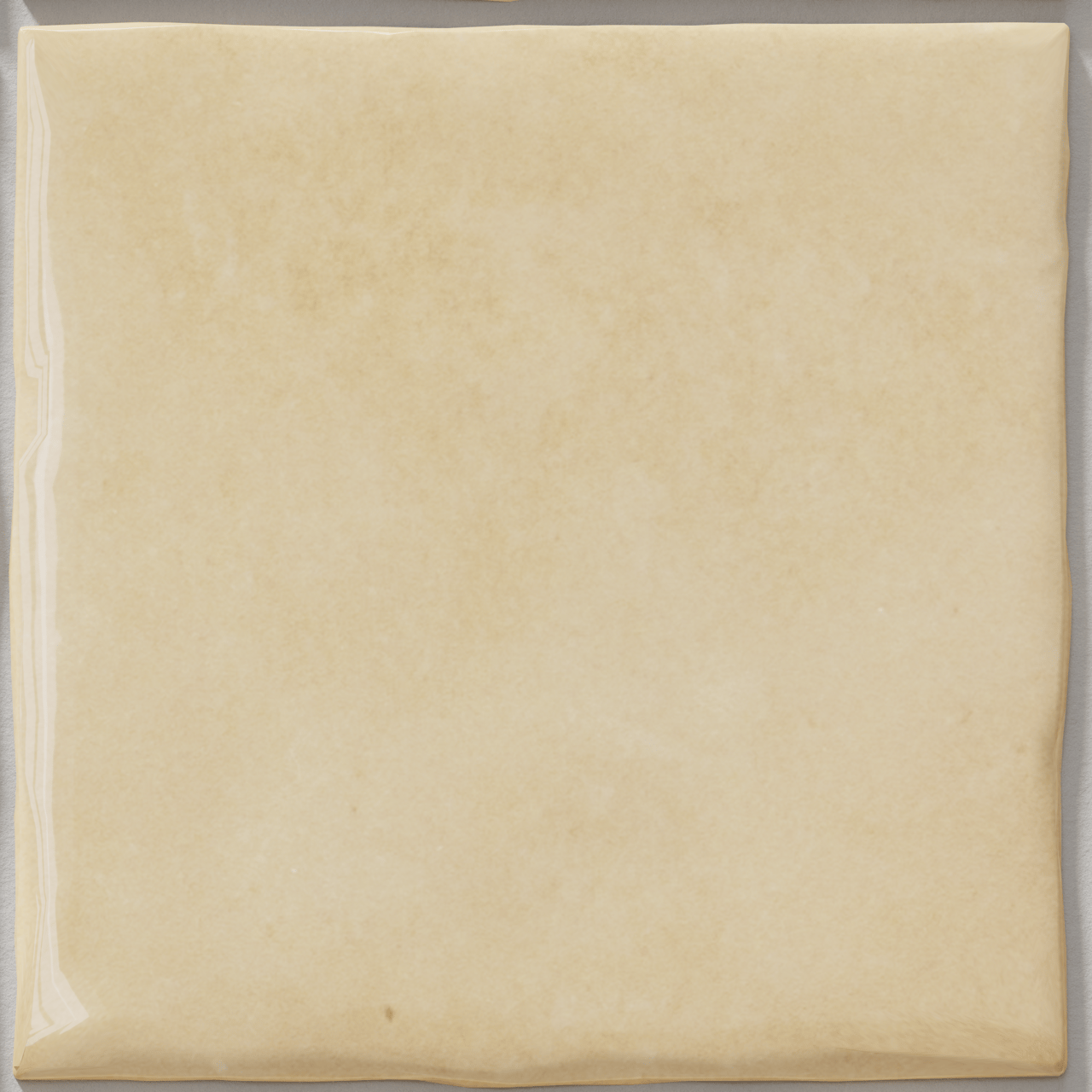 Carruzo Medina keramische Wandfliesen 45 Stück, 10x10cm Crema