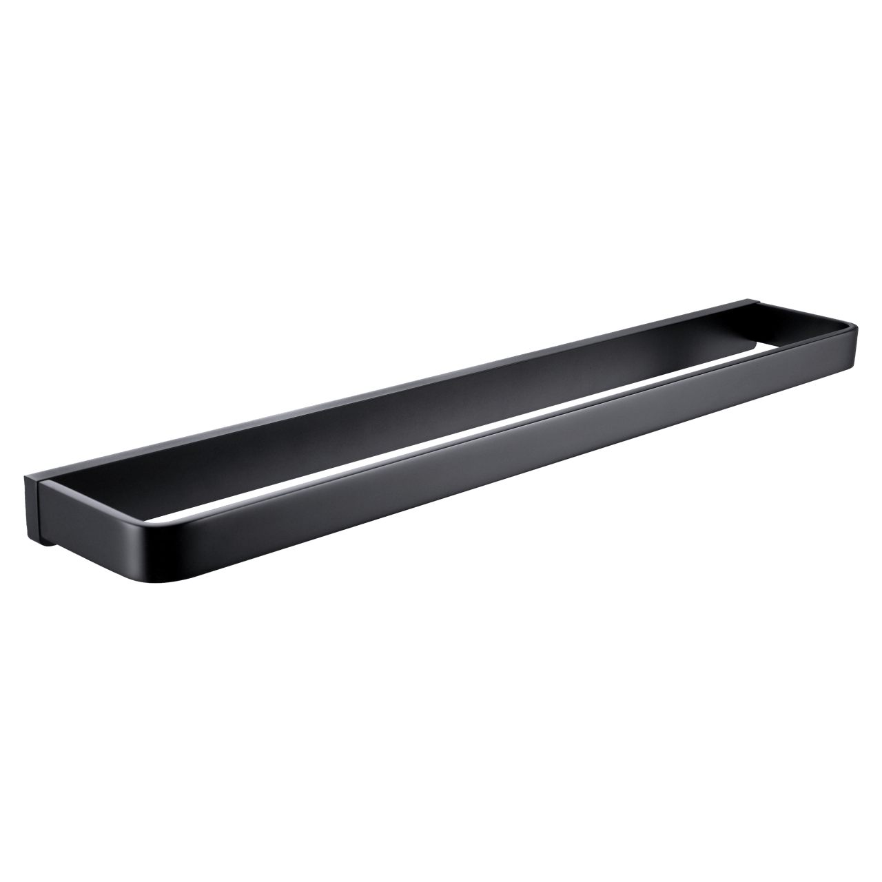 Blaufoss Patio porte-serviette noir mat 60 cm
