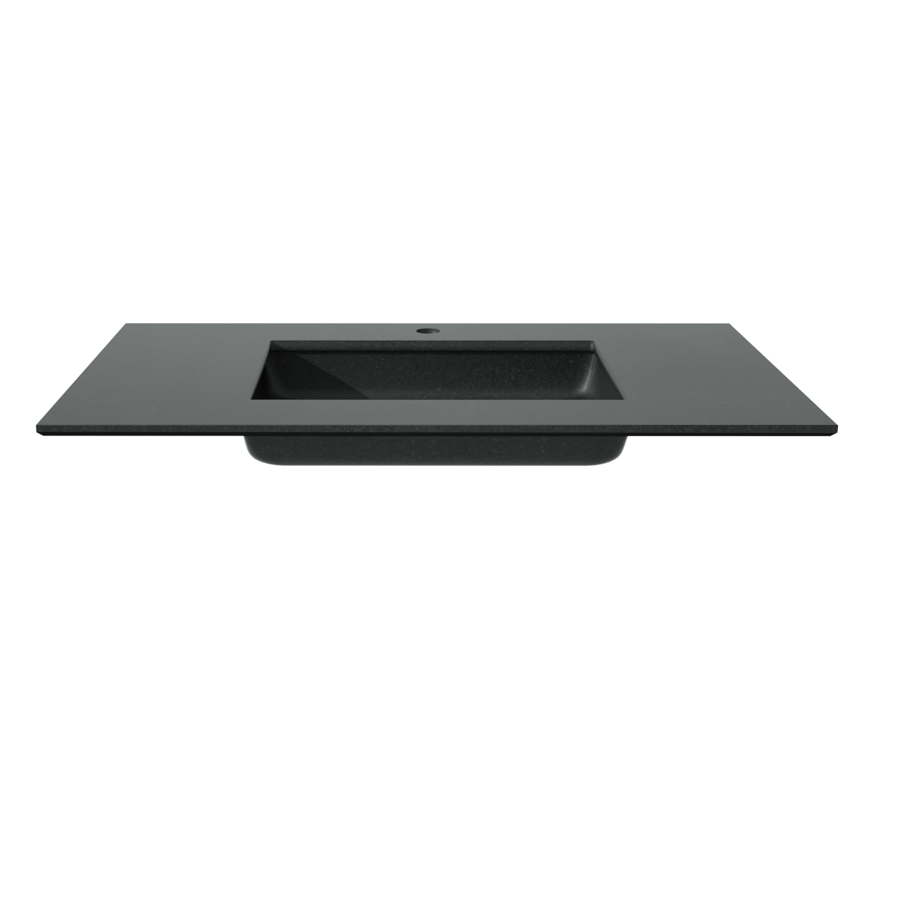 Balmani Tablo Facetta vasque simple granite aiguisé 90 x 55 cm