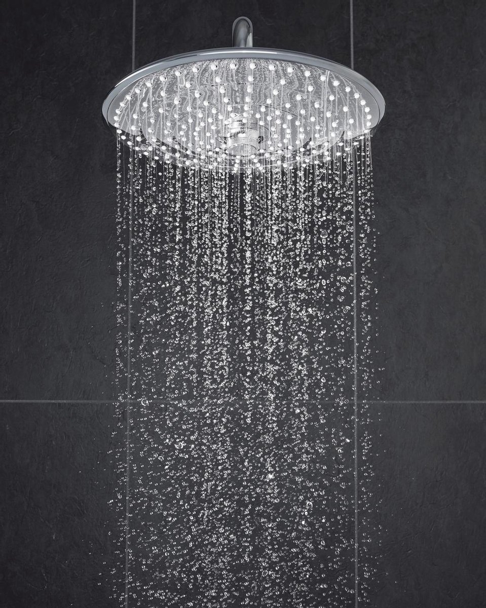 Grohe Euphoria System 260 colonne de douche de pluie mitigeur thermostatique chrome brillant