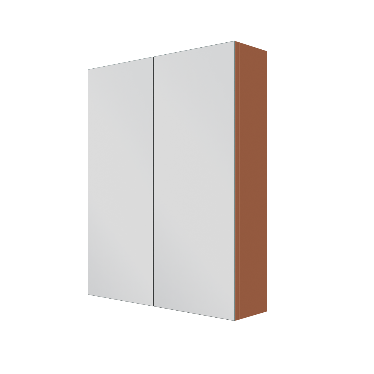 Linie Montro Spiegelschrank Bad: 60 x 75 cm, Cotto