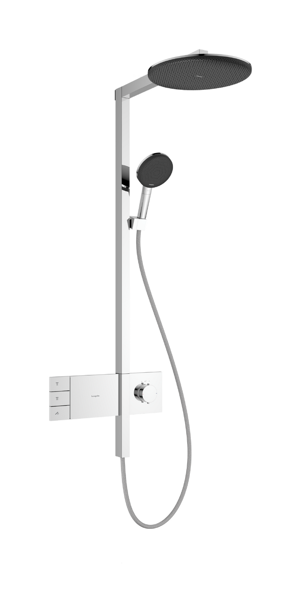 Hansgrohe Raindance Alive S 300 2jets Showerpipe regendoucheset thermostatisch Glanzend Chroom
