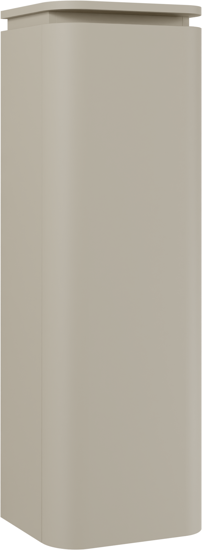 Balmani Moon zwevend badkamerkast links Macchiato Beige 44 x 32 x 130 cm