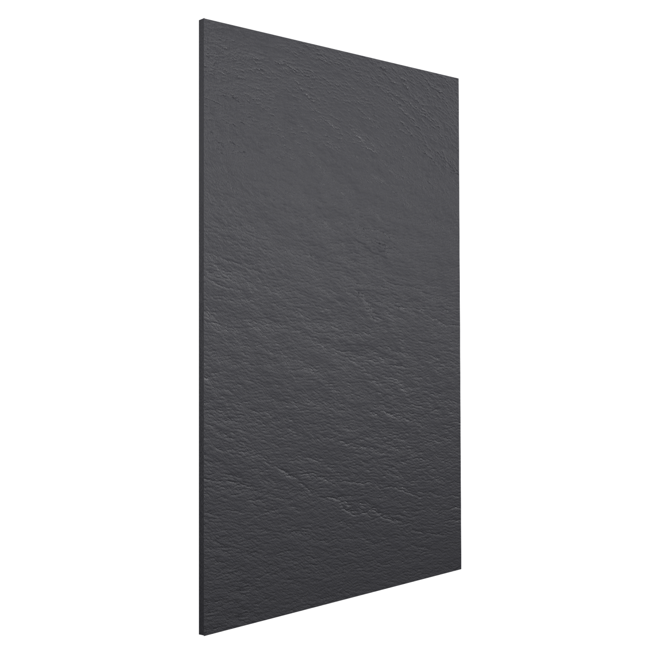 Balmani Zeno panneau mural de douche 140 x 220 cm marbre composite gris graphite texture ardoise