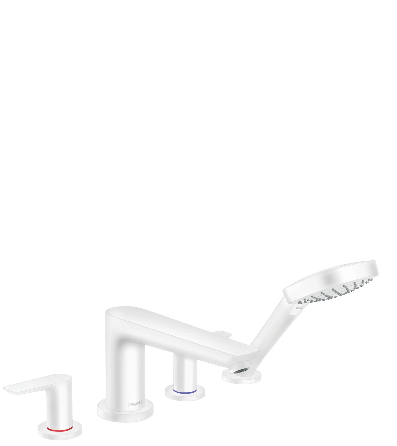 Hansgrohe Talis 4-gats badrandkraan Matt White
