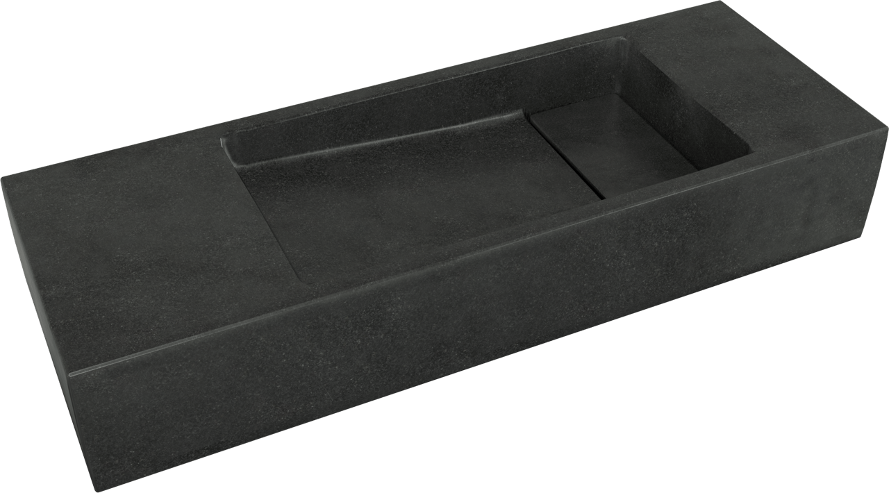 Balmani Mood handenwasser 55 x 20 cm Verzoete Graniet