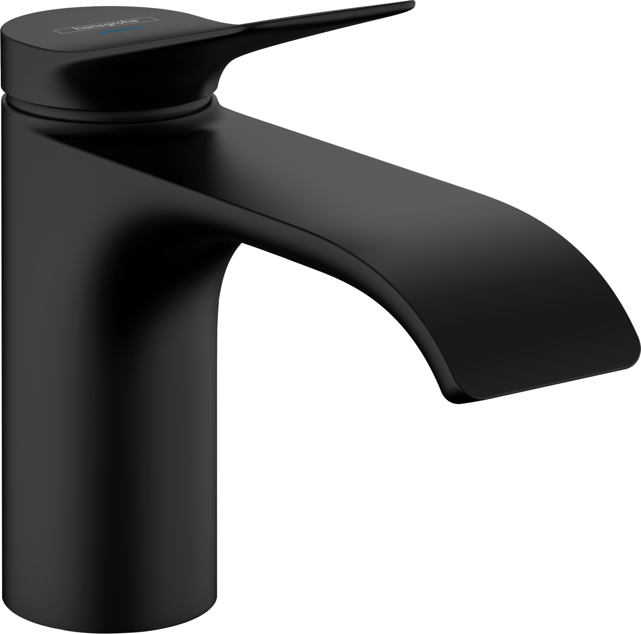 Hansgrohe Vivenis 80 robinet de lave-mains bas Noir Mat