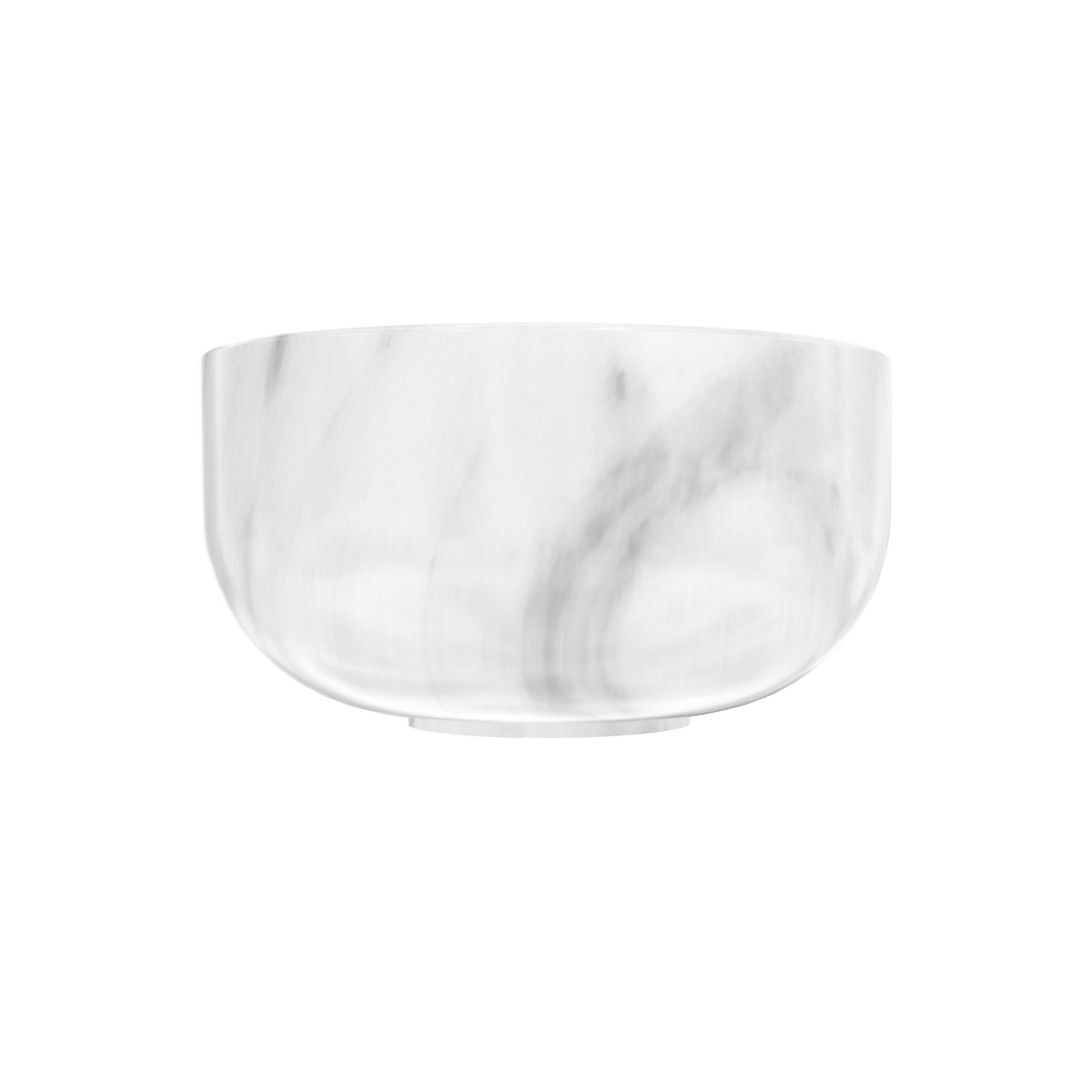 Balmani Bowl Aufsatzwaschbecken: Carrara-Marmor, rund, Ø 24 cm