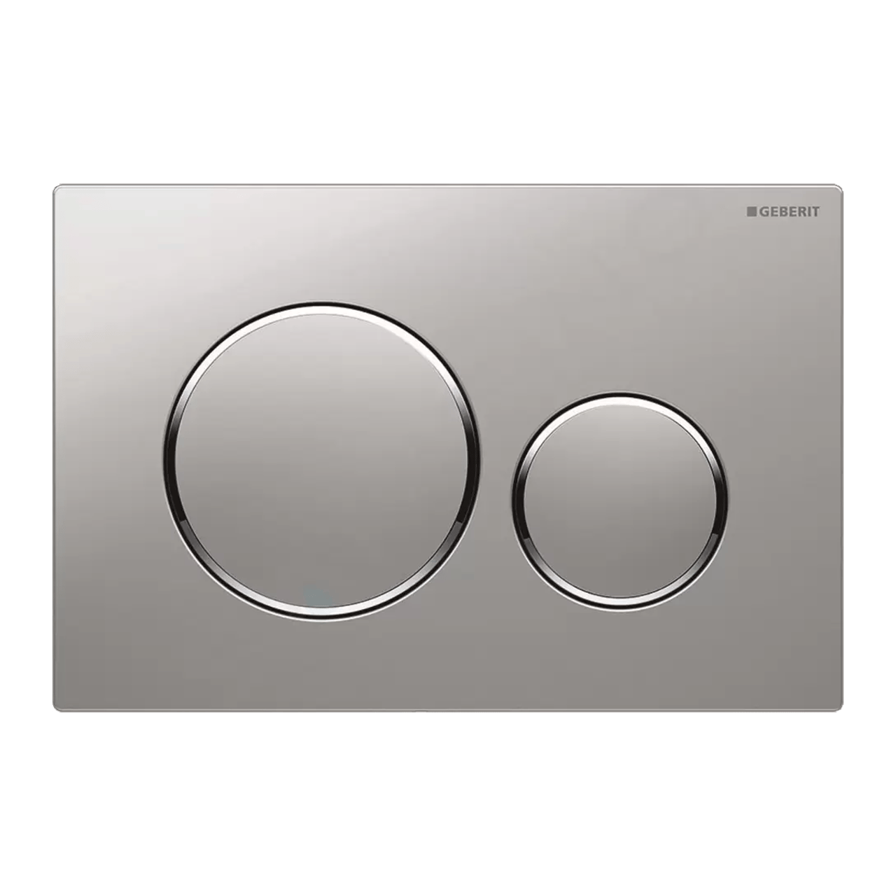 Sigma20 Betätigungsplatte: Chrom Matt, für Sigma UP320 oder UP720 Einbauspülkasten