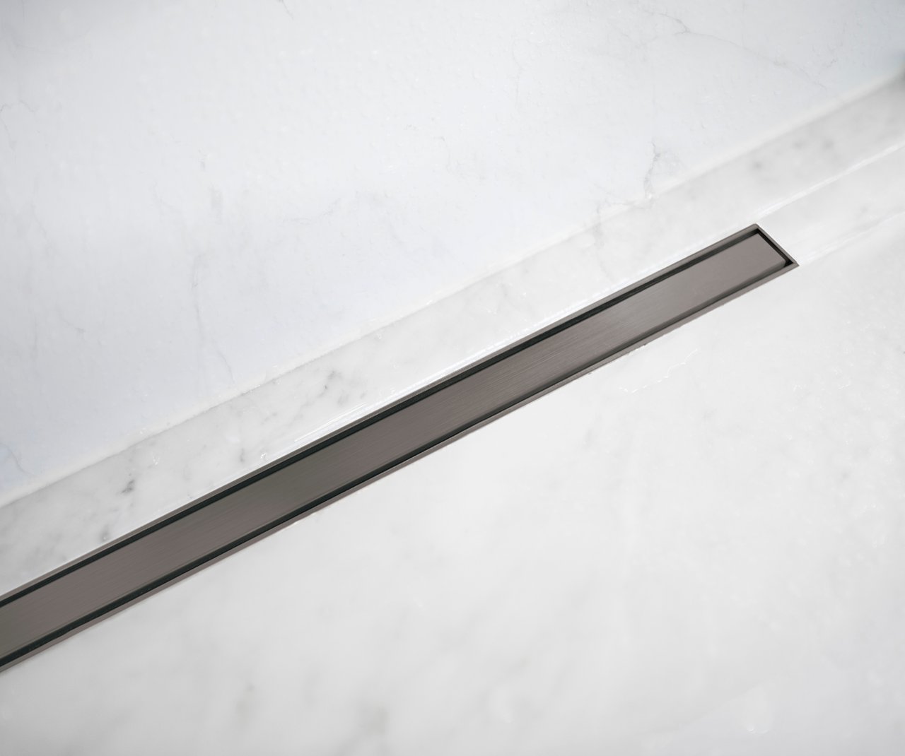 rigole de douche Mydrain 80cm Brushed GunMetal