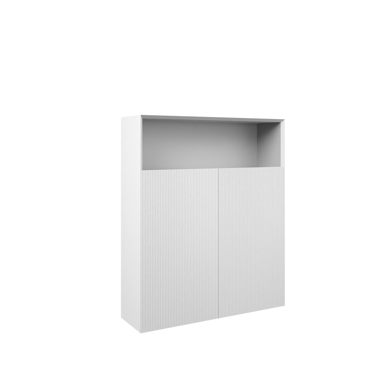 Balmani Fila by Mitra zwevende badkamerkast mat wit 100 x 30 x 120 cm