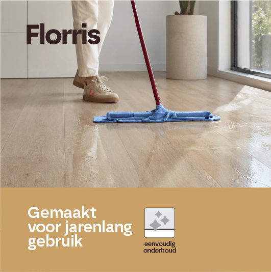 Florris Milano SPC klik vinyl vloer, 6 stuks, 40x80cm, Bellagio
