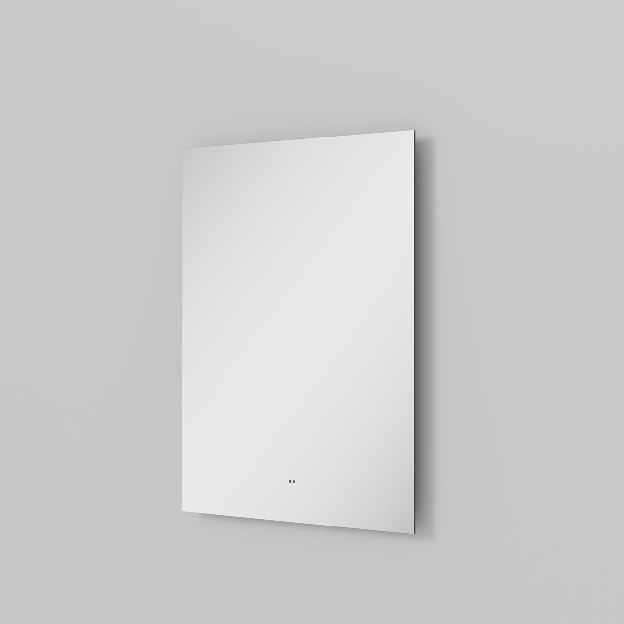 Luca Varess Luuno rechthoekige badkamerspiegel 60 x 75 cm met spiegelverlichting en anti-damp