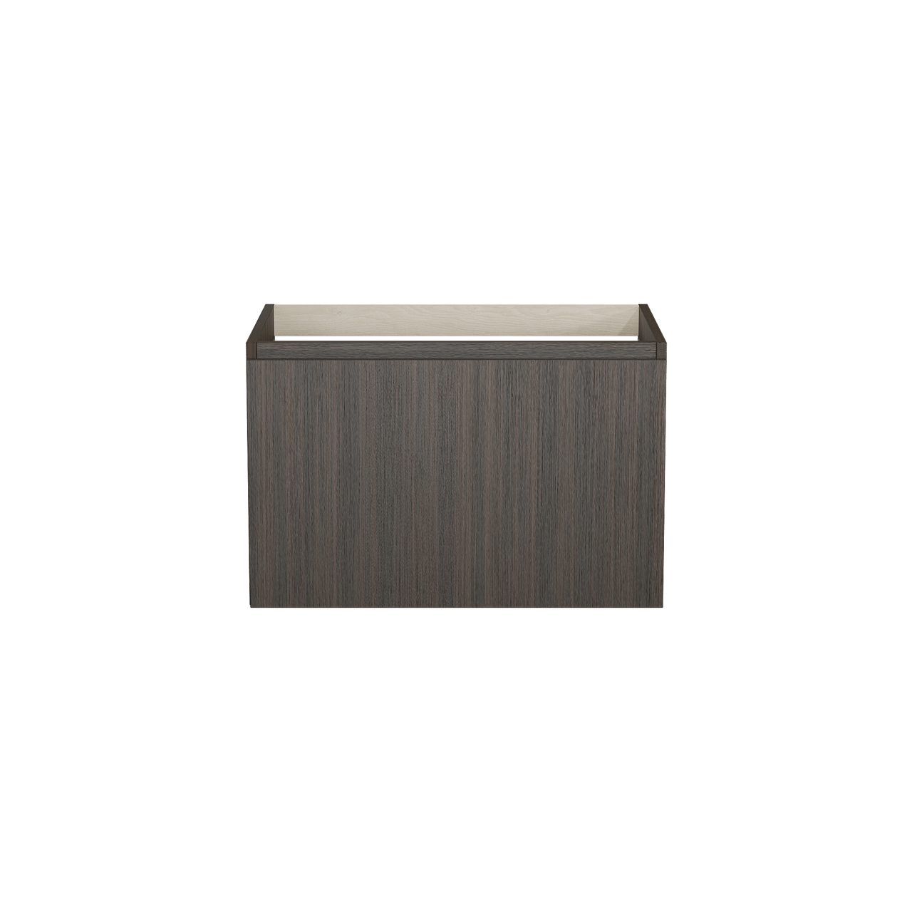 Balmani Sfera by Lucida meuble sous-vasque suspendu 75 x 55 cm Eucalyptus 2 tiroirs