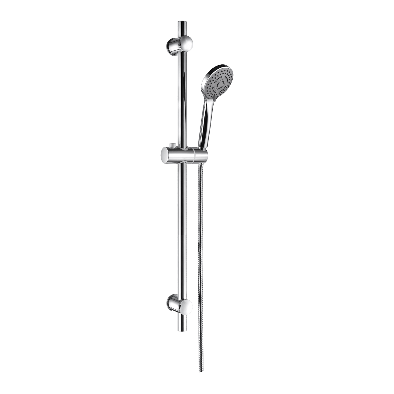 Linie Torus douchestang 105 cm met douchekop 9,5 cm 3 functies glanzend chroom