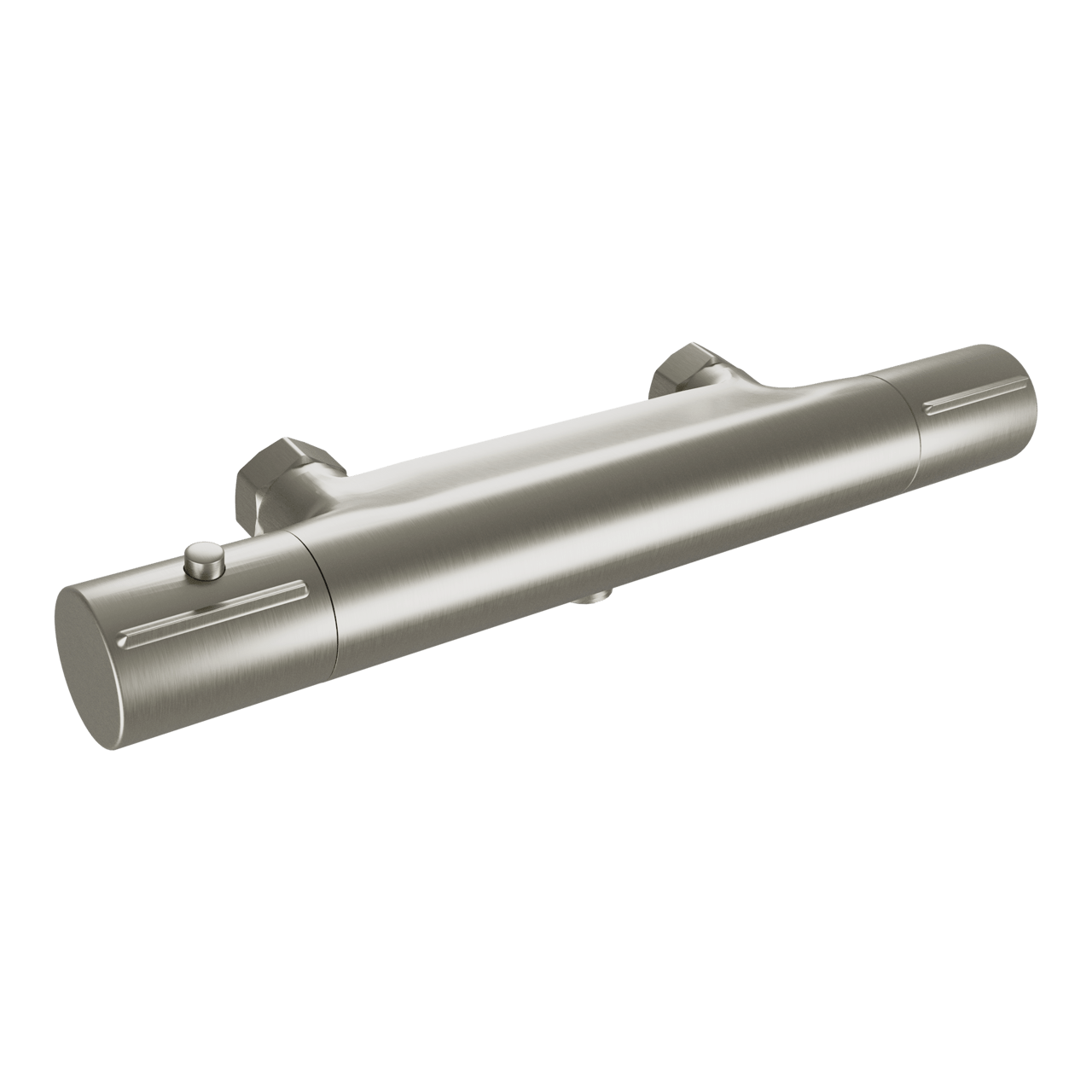 Blaufoss Onos thermostatische kraan douchekraan Brushed Coolmetal