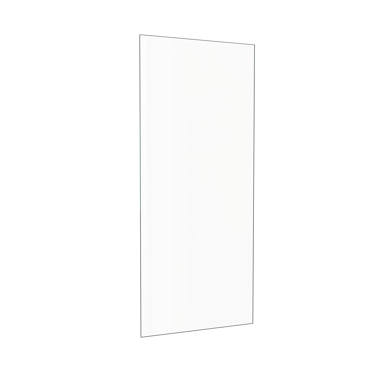 Balmani Senses Design Seitenwand 80 cm x 210 cm Klarglas