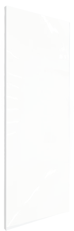 Linie Wall douchewandpaneel 90 x 220 cm acryl Glanzend Wit