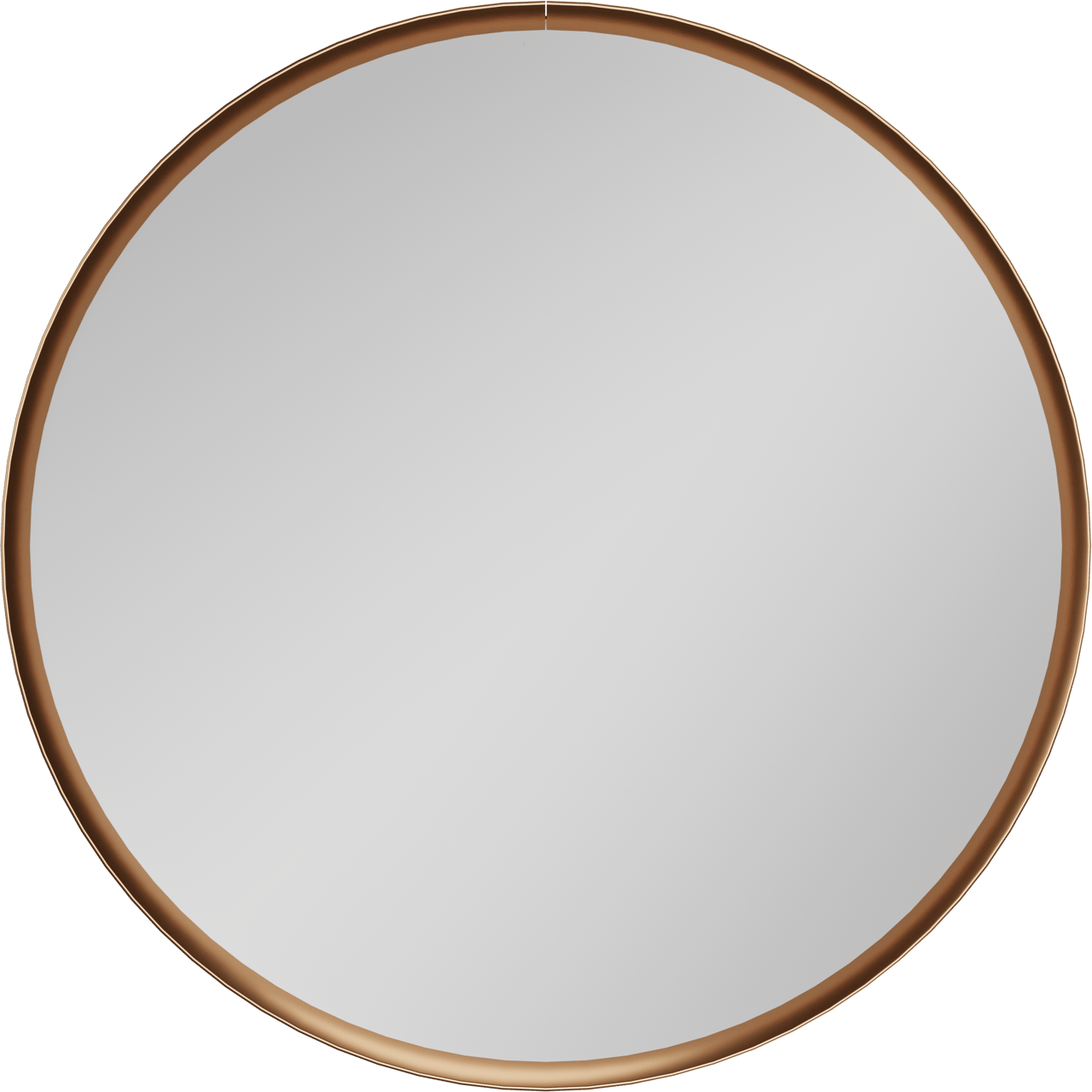 Balmani Auro ronde toiletspiegel Brushed Rosegold Ø 35 cm