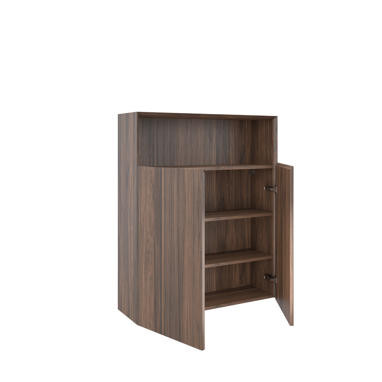 Balmani Idra by Mitra Badhochschrank: Hängend, Nussbaum, Furnierholz, 100 x 30 x 120 cm