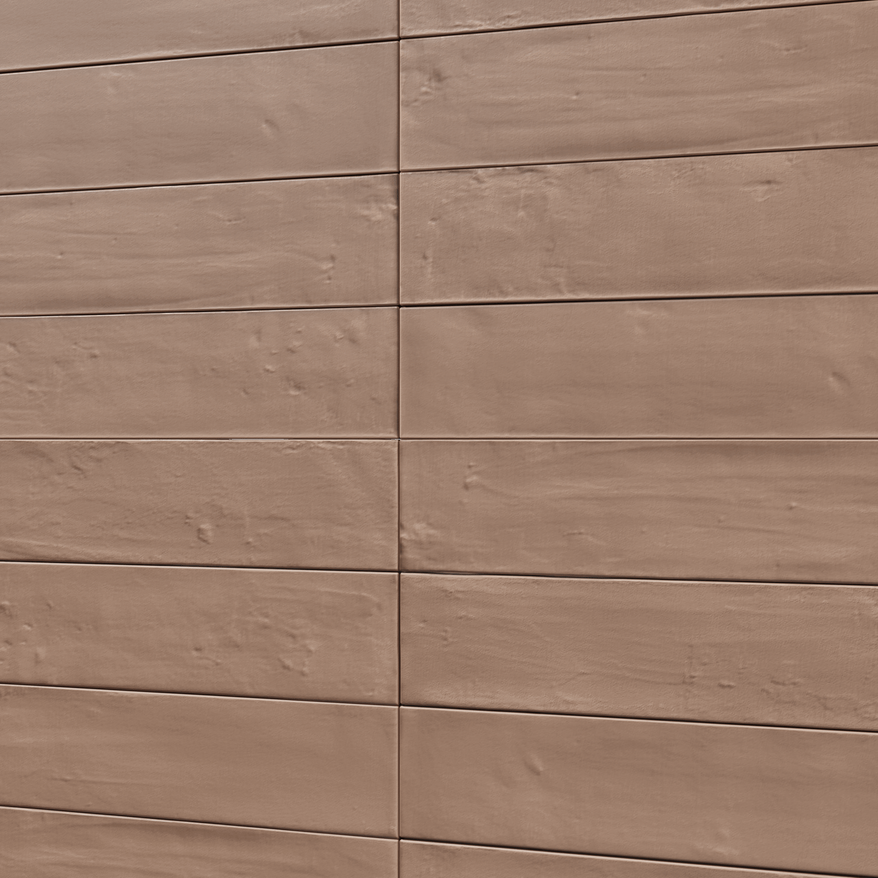 Carruzo Barrio keramische wandtegels 32 stuks 6x25cm Tierra