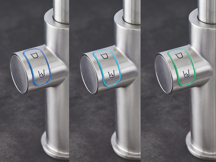 Grohe Blue Home keukenkraan met uittrekbare handdouche glanzend chroom
