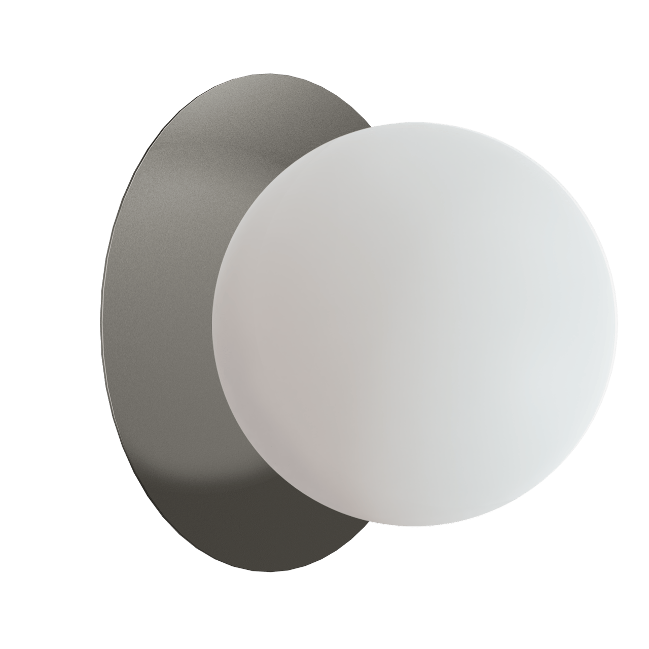 Balmani Pelota Disc medium LED Verlichting 16 cm gunmetal