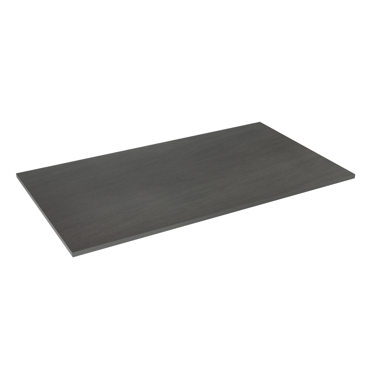 Balmani Studio douchebak 160 x 90 cm keramiek Basalt Black