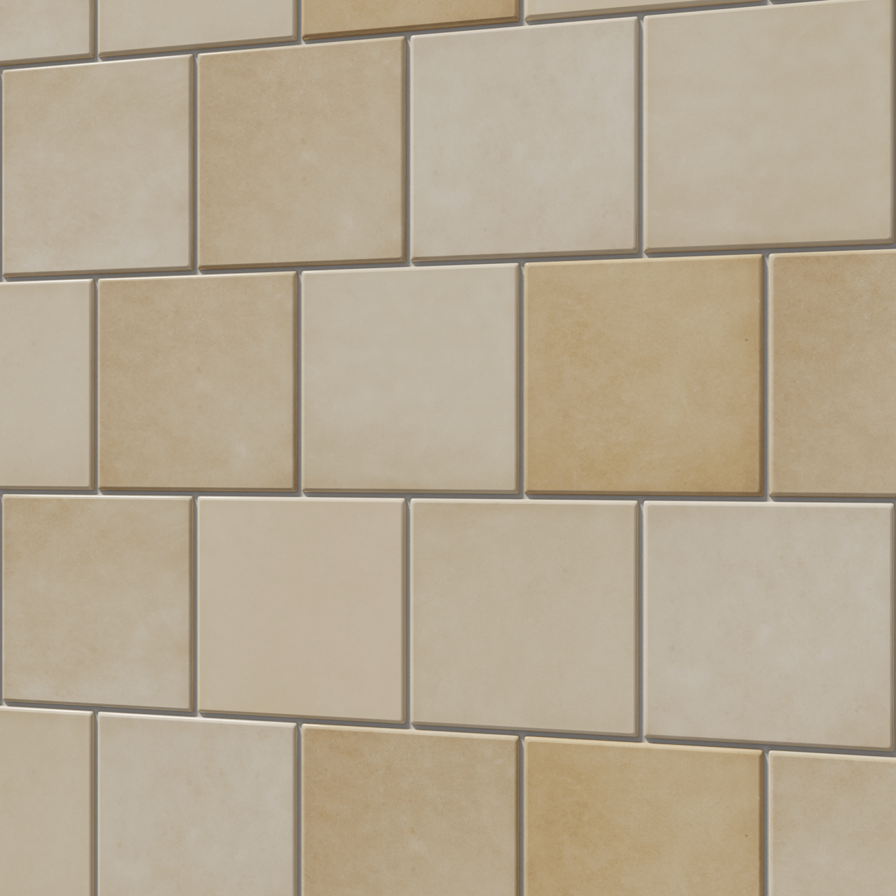 Carruzo Medina keramische wandtegels 45 stuks 10x10cm Crema